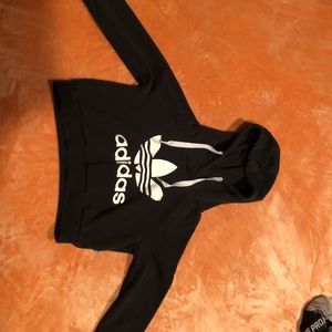 Cropped adidas cropped hoodie